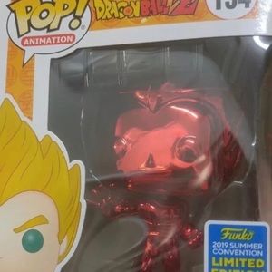 red chrome vegeta funko
